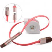 2 In 1 USB Cable Charge cable Double Micro USB Data Cables