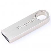 Kingston Digital DataTraveler SE9 32GB USB 2.0 Flash Drive, Silver (DTSE9H/32GBZET)