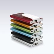 3000mAh Colorful Portable Clip Metal Power Bank